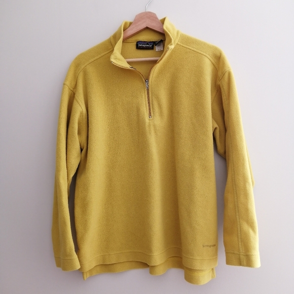 Patagonia Vintage Y2K 2001 Quarter Zip Synchilla Fleece Sweater Woman's Medium - Picture 3 of 16